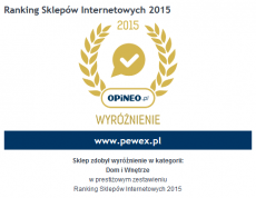 Pewex.pl z wyróżnieniem od Opineo.pl
